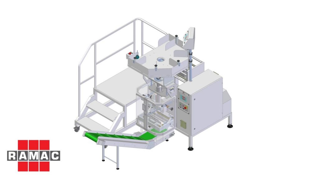 V-Control packaging machine with complete control
