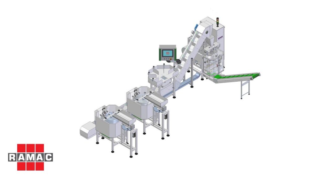 V - Control E packaging line for window and door accessories